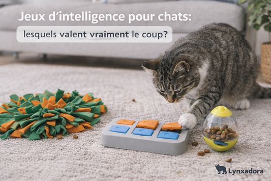 Jeux d’intelligence pour chats : lesquels valent vraiment le coup