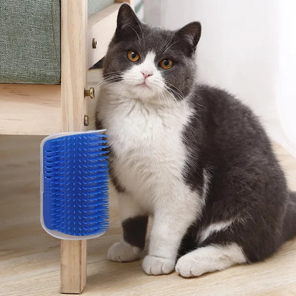 Brosse de Coin & Massager pour Chats