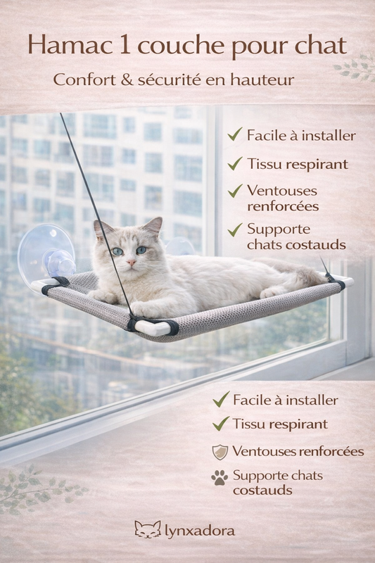 Hamac simple ou double pour chat