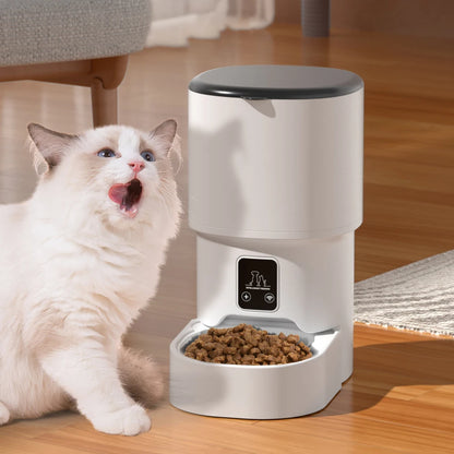 Distributeur Automatique Intelligent pour Chats – 4L, Contrôle WiFi