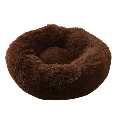 Nid Rond en Peluche Lavable pour Chats – Douillet & Chaleureux