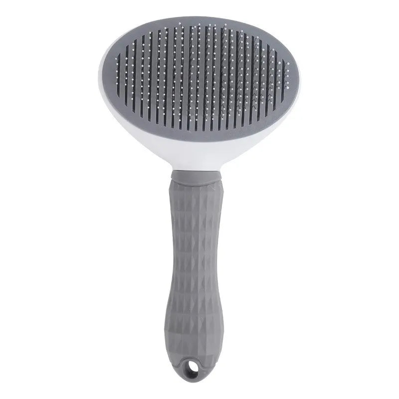 Brosse autonettoyante pour animaux