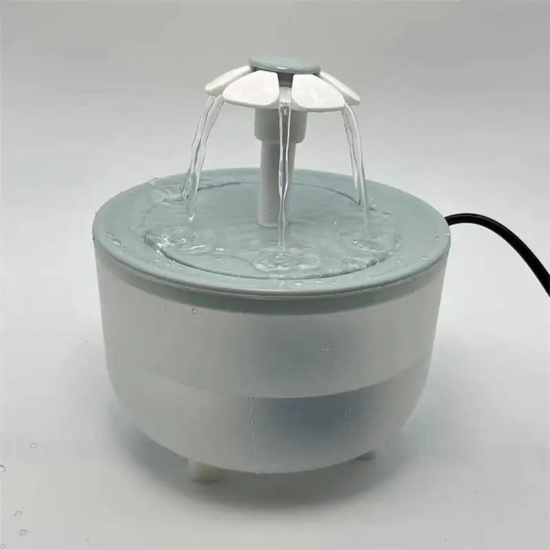 Fontaine à Eau pour Chats 1,2 L – Silencieuse & Filtration USB