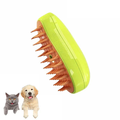 Brosse vapeur 3-en-1 pour chats