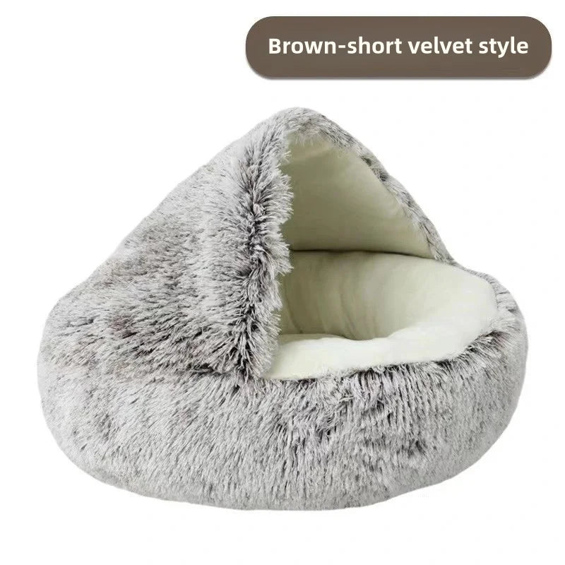 Lit en Peluche Douce pour Chats