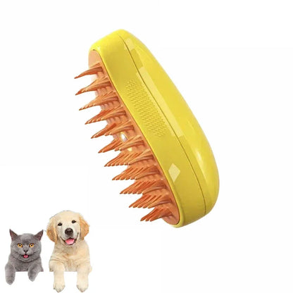 Brosse vapeur 3-en-1 pour chats