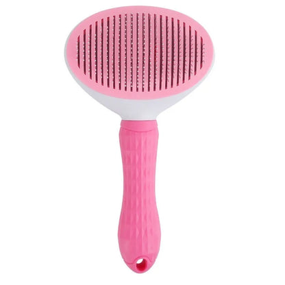 Brosse autonettoyante pour animaux
