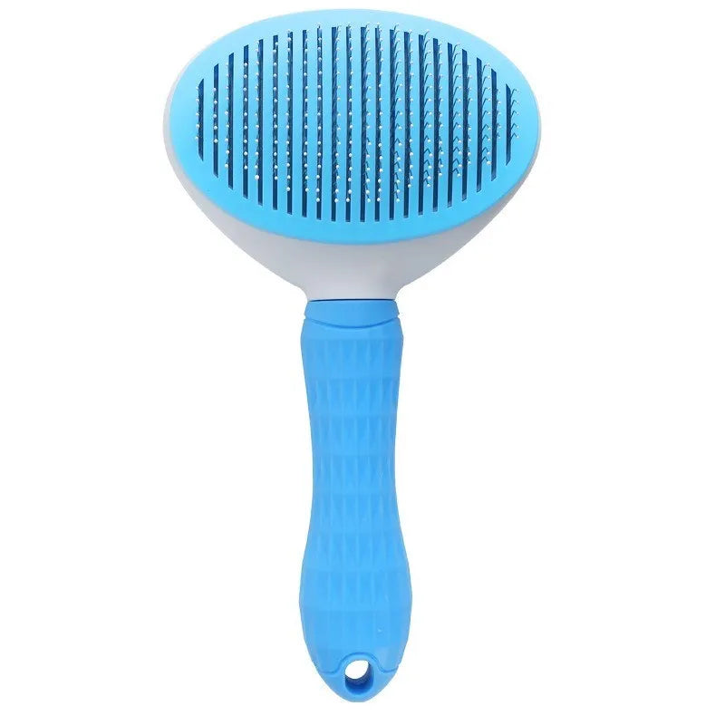 Brosse autonettoyante pour animaux