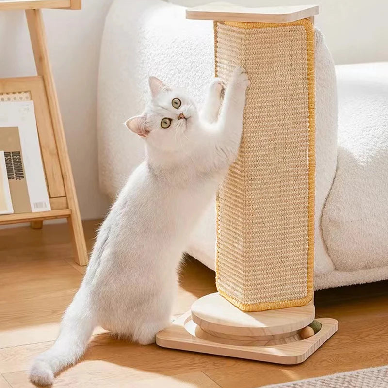Tapis Griffoir en Sisal Naturel pour Chats
