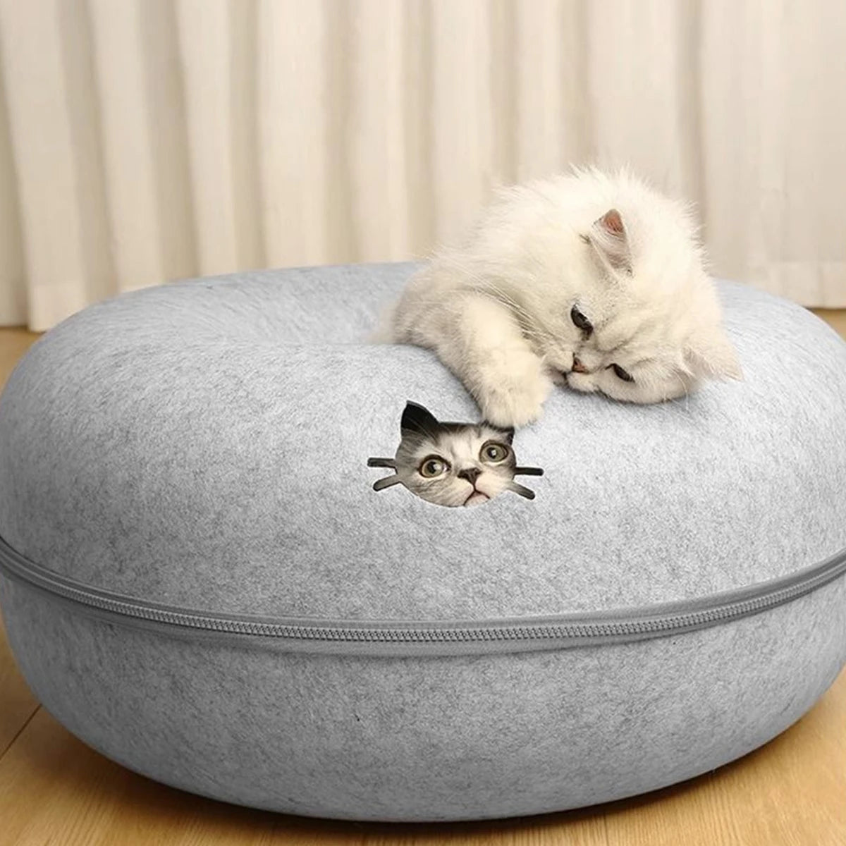 couchage pour chat tunnel 1